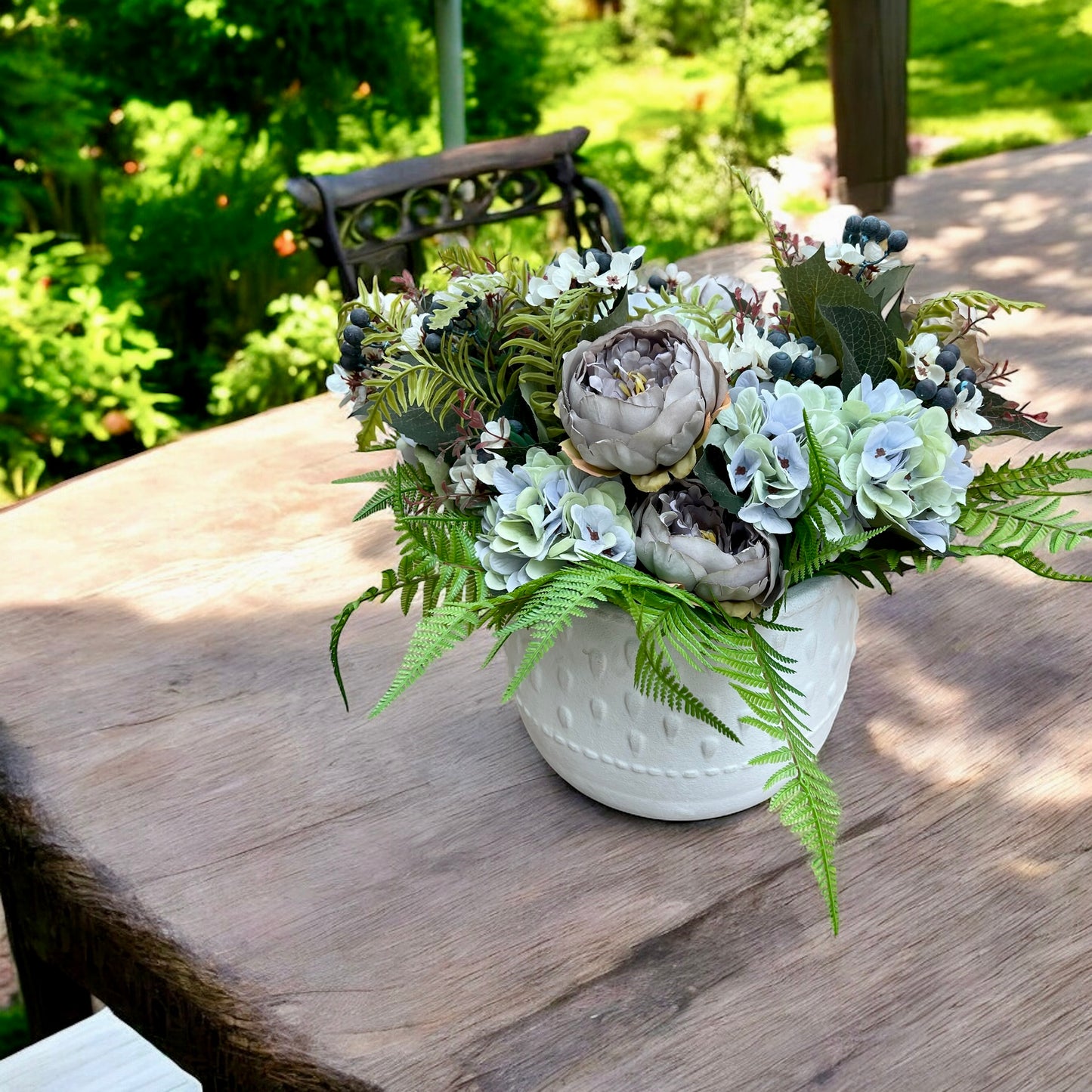 Bouquet di fiori artificiali